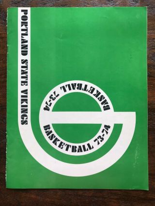 1973 - 74 Portland State University Men 