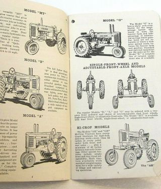 Vintage 1952 1953 John Deere Tractor Farmer ' s Pocket Ledger 86th Edition Book 3