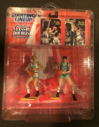 1997 Starting Lineup Classic Doubles - Larry Bird / Kevin Mchale - Celtics Hof
