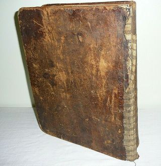 Antique Family Holy Bible 1828 Aaron (1772) & Betsey Barney & Paul Chase (1744) 3