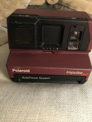 Polaroid Impulse Af 600 Plus Instant Film Camera Vintage