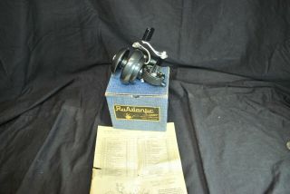 Vintage Ru - Mer Atlantic Fishing Reel W/ Box And Paper - Great Condtion