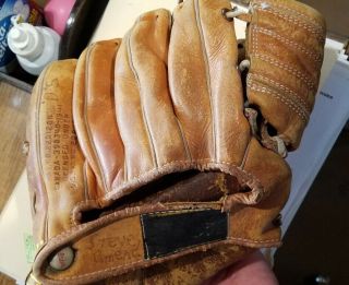 Vintage Wilson A2190 Billy Martin Ball Hawk Baseball Glove Yankees 1950s