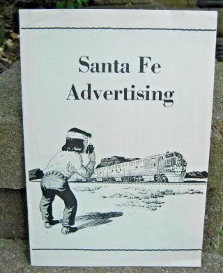 Vintage Santa Fe Railroad Advertising Brochure