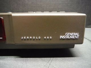 Vintage Jerrold 450 Cable Box General Instrument 2