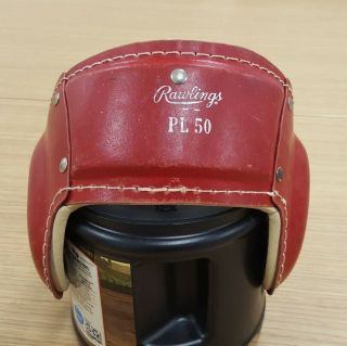 Vintage Rawlings Pl50 Ear Guard Protector For Baseball Wrestling Boxing