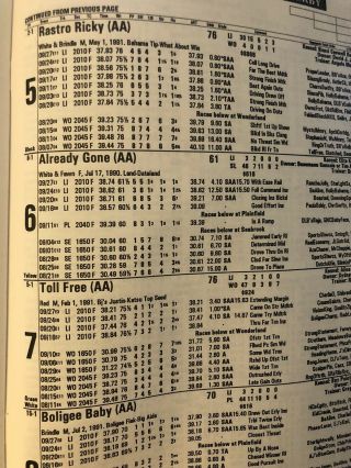 1993 American Greyhound Derby Program Lincoln Greyhound Track 3