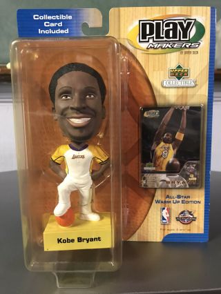 Kobe Bryant Nba All - Star 2001 Bobblehead Warm Up Edition Lakers