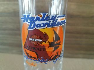 Harley Davidson Kuwait Shot Glass 4 