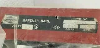 Vintage SIMPLEX AUDIBLE SIGNAL APPLIANCE HORN 4050 RED Fire Alarm w/ 4x4 Grill 3