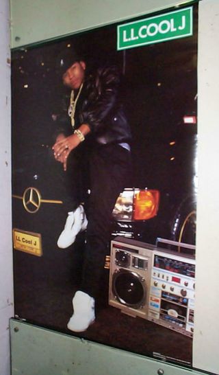 Ll Cool J Beats Boombox Vintage Poster Last One