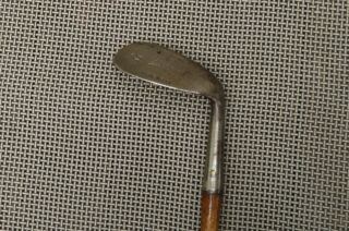 Antique Vintage Hickory Shaft Silverwing Mashie Niblick D 7 Swingweight