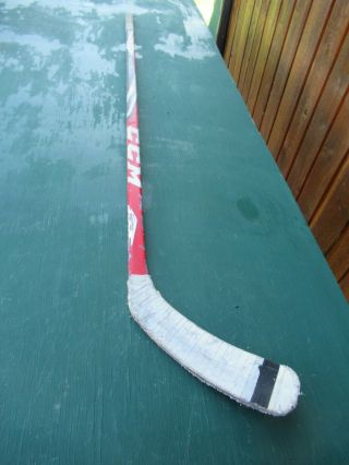 Vintage Wooden 59 " Long Hockey Stick Ccm Rbz