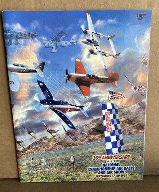 1991 Reno National Championship Air Races And Air Show Program