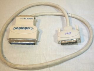 Adaptec Apa - 348 Miniscsi Plus Parallel Scsi Adapter Cable Apa348 Vintage