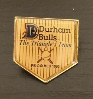 Durham Bulls Minor League Baseball Lapel Pin - 1990s Rare