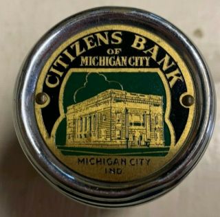 Vintage Barrel Bank Citizens Bank Of Michigan City Ind.