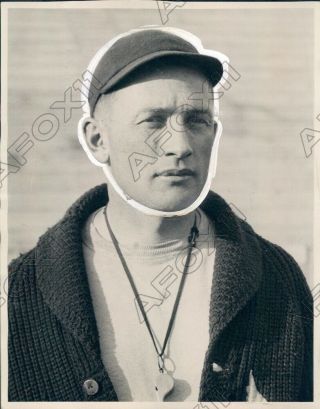 1930 Washington State College Hall Of Fame Coach Orin Hollingbery Press Photo