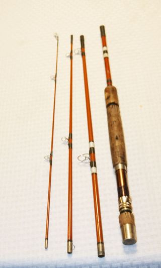 Wright Mcgill Eagle Claw Trailmaster 7 1/2 Foot Combination Fly Spin Fishing Rod