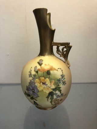 Antique Mitterteich Meissen Max Emanuel & Co.  London Art Nouveau Vase 1890s