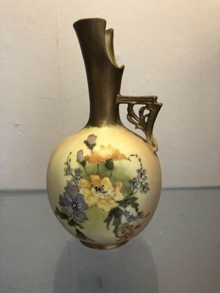 Antique Mitterteich Meissen Max Emanuel & Co.  London Art nouveau vase 1890s 2