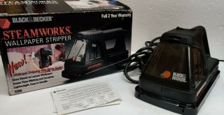 Black & Decker Steamworks 1200 Wallpaper Stripper Carpet Steamer