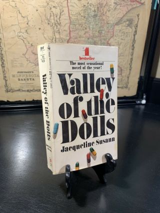 Valley Of The Dolls By Jacqueline Susann Vintage 1967 Bantam Paperback