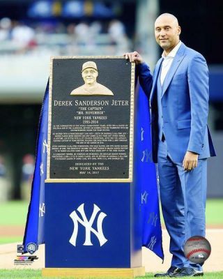 Derek Jeter York Yankees Yankee Stadium 8x10 Photo Licensed May 14,  2017