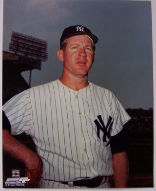 Whitey Ford Yankees Licensed 8x10 Photo " Baseball Legend "
