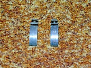 Vintage Union Tool Co.  No.  310 Key Seat Rule Clamps (1 - Pair).  Made In The Usa.