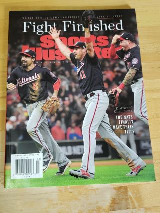 2019 World Series Champs Washington Nationals Magz (sports Illustrated,  Special)