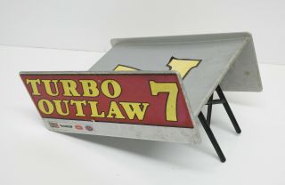 Vintage Tyco Turbo Outlaw R/C Sprint Car Wing RC Part 2
