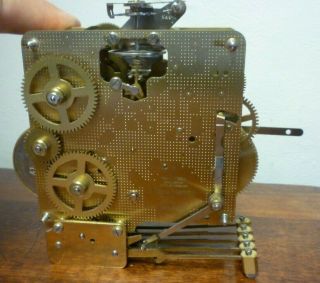 Old Stock Franz Hermle Floating Balance Westminster Chime Movement 340 020a