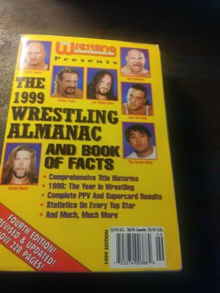 Pro Wrestling Illustrated The 1999 Wrestling Almanac And Fact Book