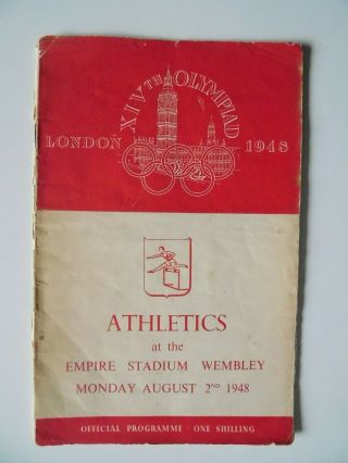 1948 Olympic Games London Track Field Athletics 2 Aug Emil Zatopek Blankers - Koen