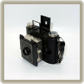 Vintage Agfa Ansco Pd16 Clipper Camera,  W/ Box