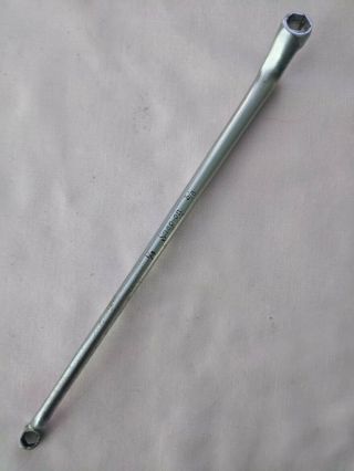 Snap - On " Vintage " 1/4 " - - 3/8 ",  6 Point Brake Bleeder Wrench,  (b - 1458a) Usa