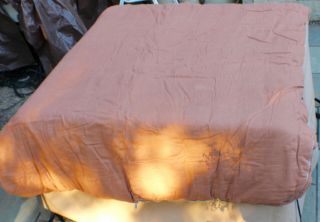 Vintage Tan/Brown Coleman Mouse and Hunters Tent Hunting Flannel Sleeping Bag 3