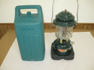Vintage Coleman 288 - 5891 Adjustable Two Mantle Lantern With Case