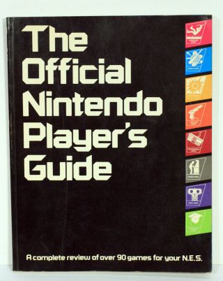 The Official Nintendo Players Guide Vintage 1987 Nes - No Stickers