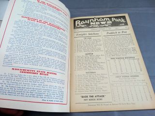 Taunton Greyhound Dog Track Program 1943 2
