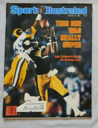 John Stallworth Pittsburgh Steelers Vs Rams Bowl 1980 Sports Illustrated
