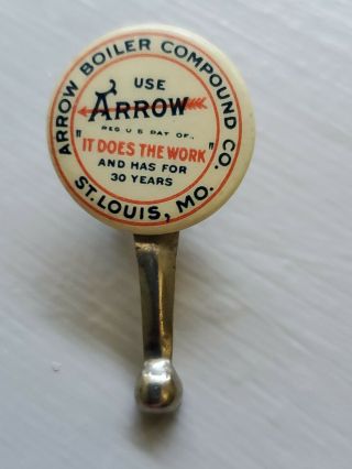 Vintage Arrow Boiler Compound Pencil Clip Pocket St.  Lewis