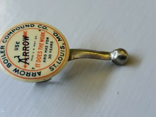Vintage Arrow Boiler Compound Pencil Clip Pocket St.  Lewis 3