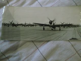 123) Fox Photo Usaaf P - 47 Thunderbolt 9th Af Take Off On Raids In France Belgium
