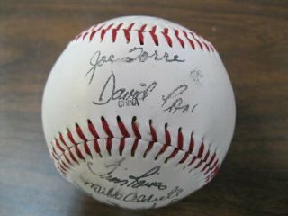 1996 Ny Yankees Team Auto Signed Collector 