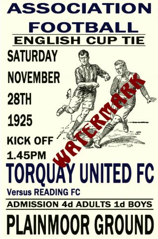Torquay United - Vintage 1920 