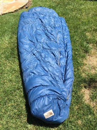 North Face Ibex Vintage 70’s Long Sleeping Bag In Very Good.