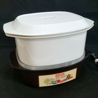 Waring Food Steamer Rice Cooker 4 Quart Multi - Use Vintage