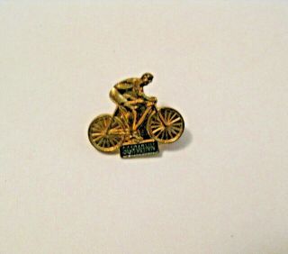 Vintage Schwinn Bicycle Advertising Rider Pin Very C@@l Bike Collectible